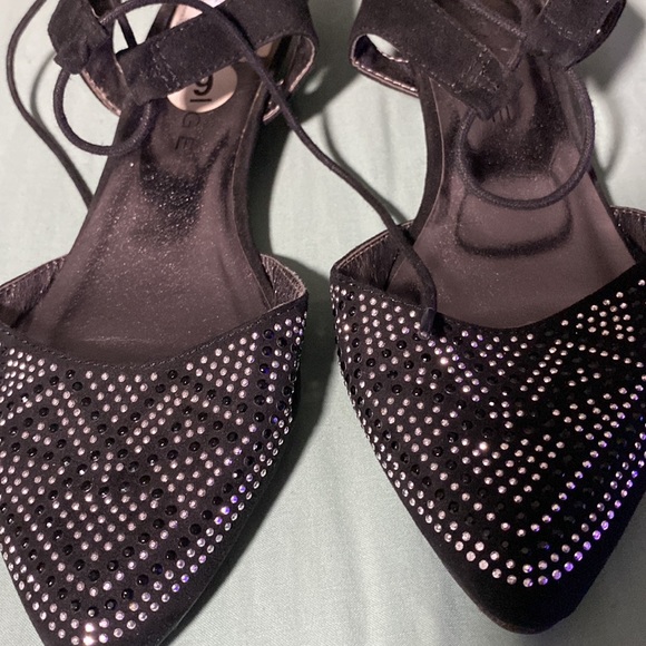 Rampage Flats with ankle straps and studded front - Picture 9 of 10